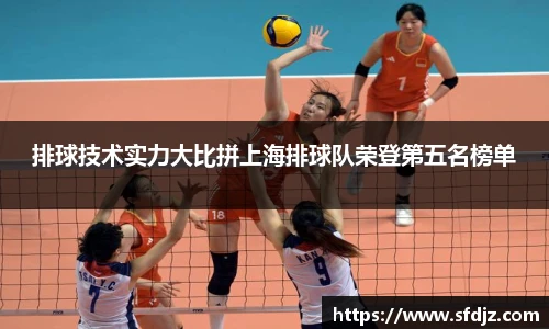 排球技术实力大比拼上海排球队荣登第五名榜单